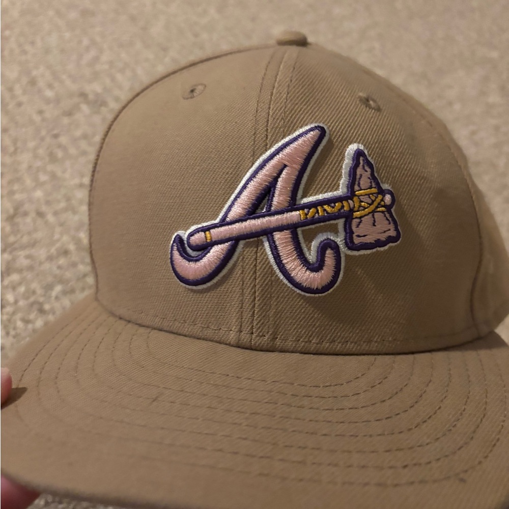 New era atlanta braves 30th season hat 7 5/8 - Picture 2 of 5